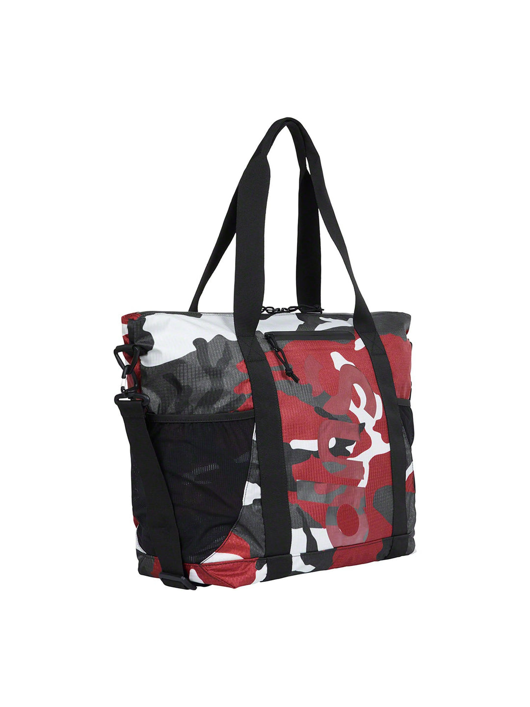 Supreme Zip Tote Bag Red Camo [SS21] Prior