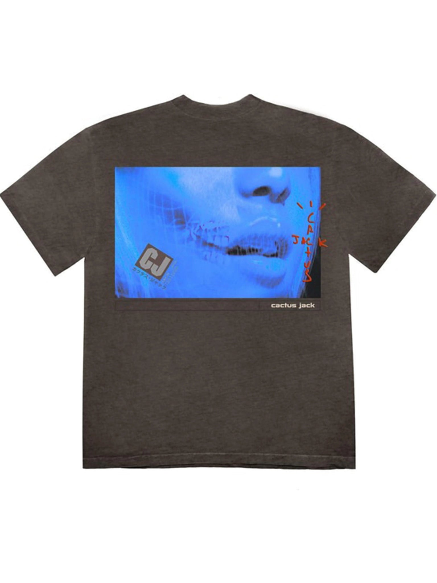 Travis Scott CJ Digital Girl T-Shirt Brown Prior