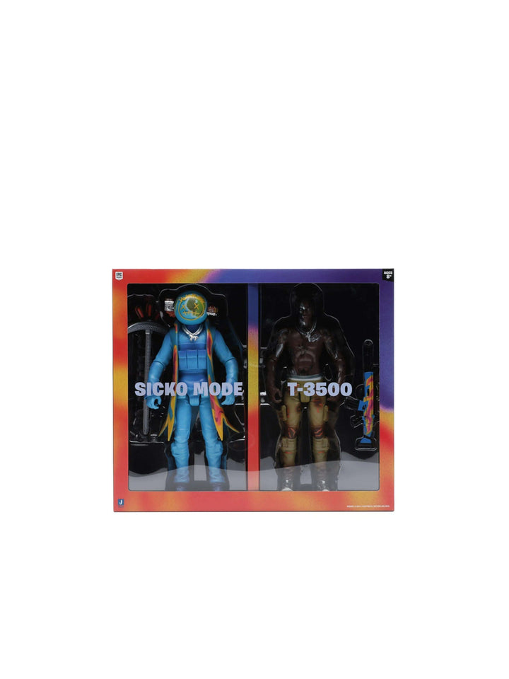 Travis Scott Cactus Jack Fortnite 12" Action Figure Duo Set Travis Scott