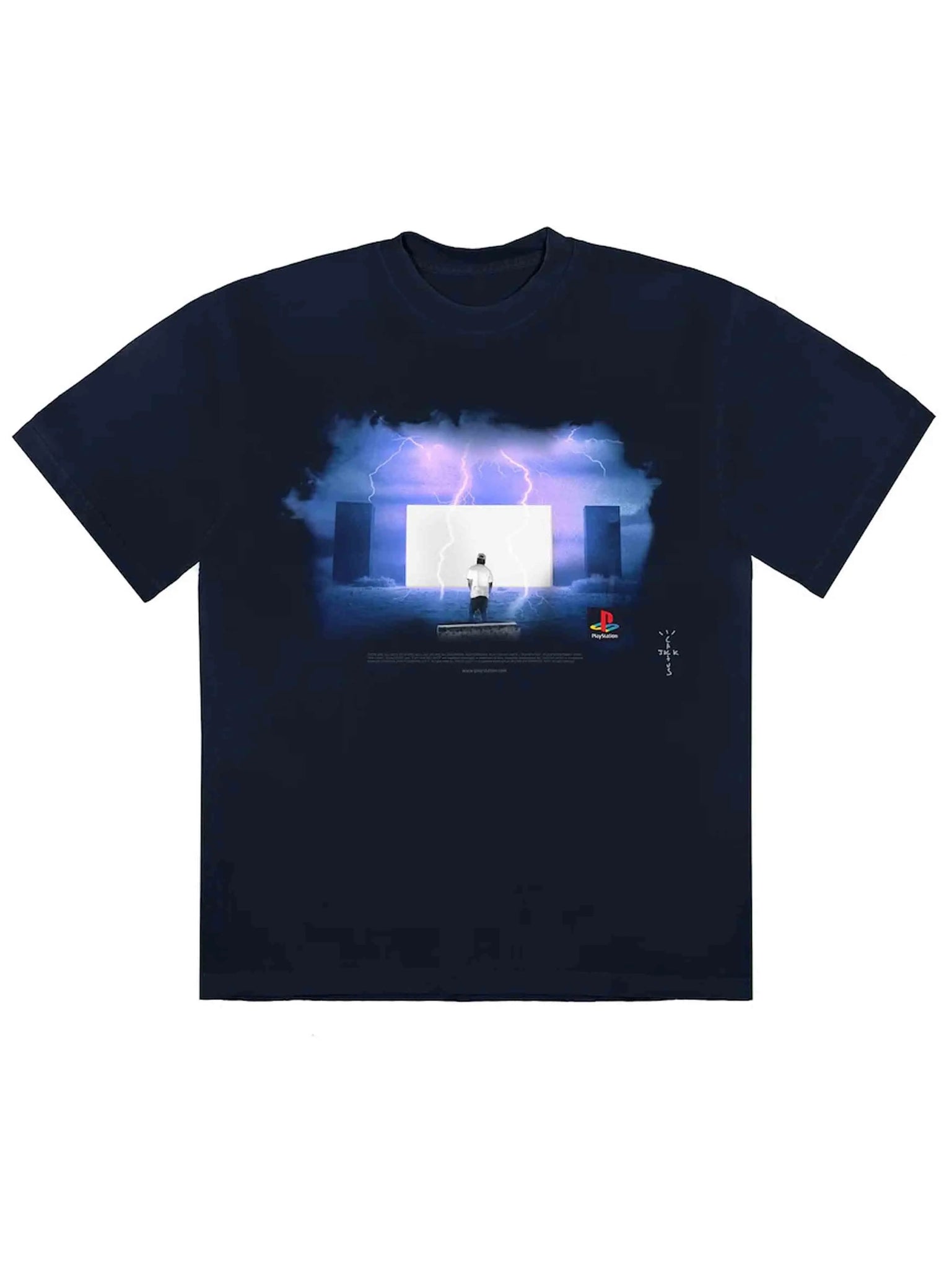 Travis Scott Monolith Night Tee Black Prior