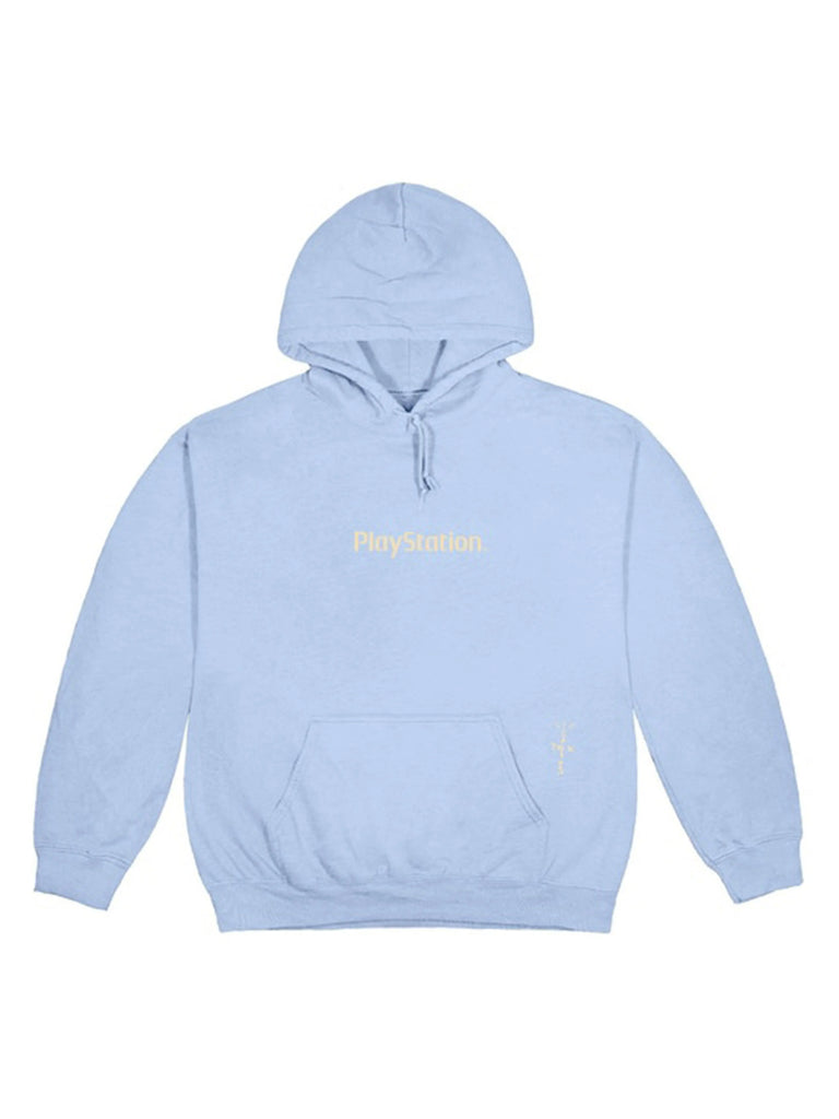 Travis Scott Motherboard I Hoodie Light Blue Prior Auckland, New