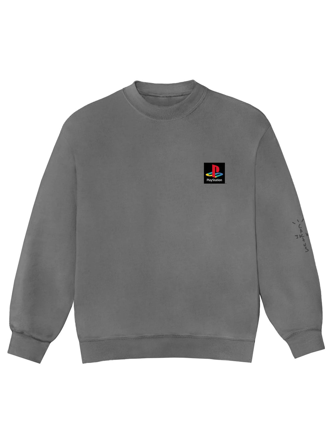 Travis Scott PS Classic Crewneck Washed Grey Prior