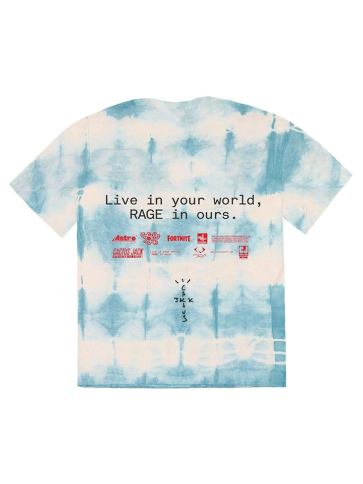 Travis Scott The Scotts World Tie Dye T-Shirt Tie Dye Travis Scott