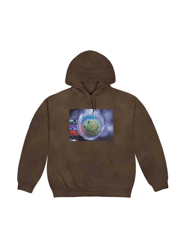 Travis Scott World Event Hoodie Bleached Black Travis Scott