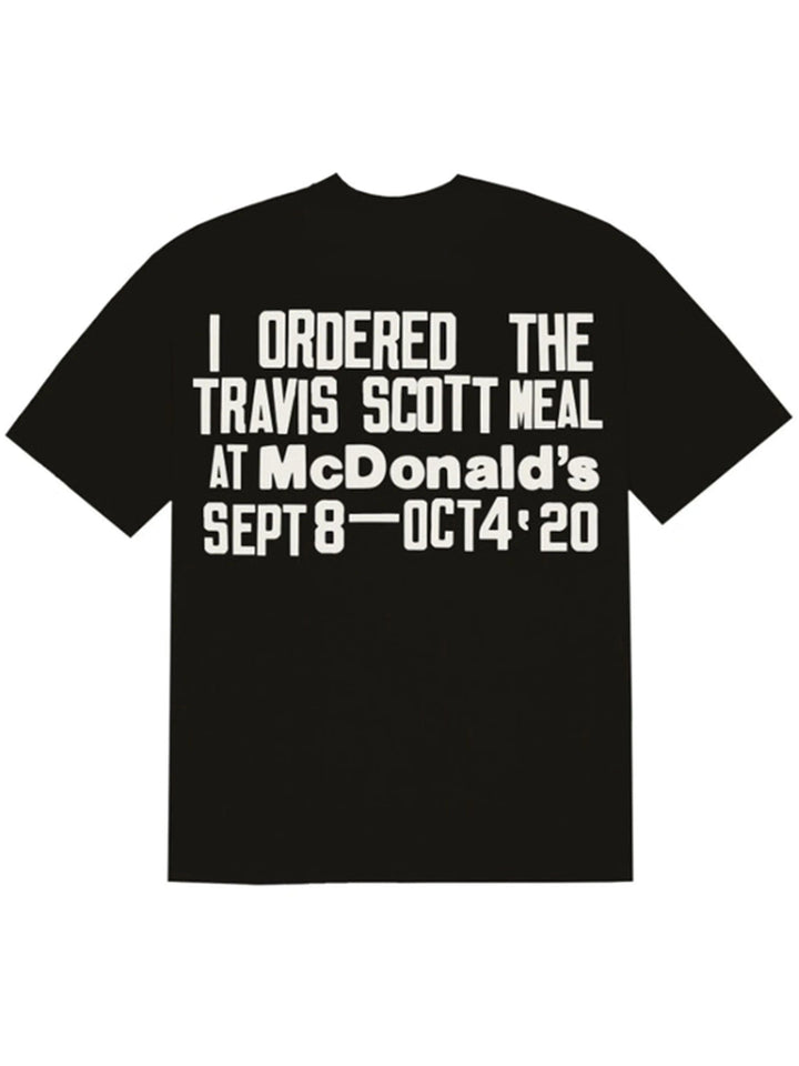 Travis Scott x CPFM 4 CJ Burger Mouth T-Shirt Black Prior
