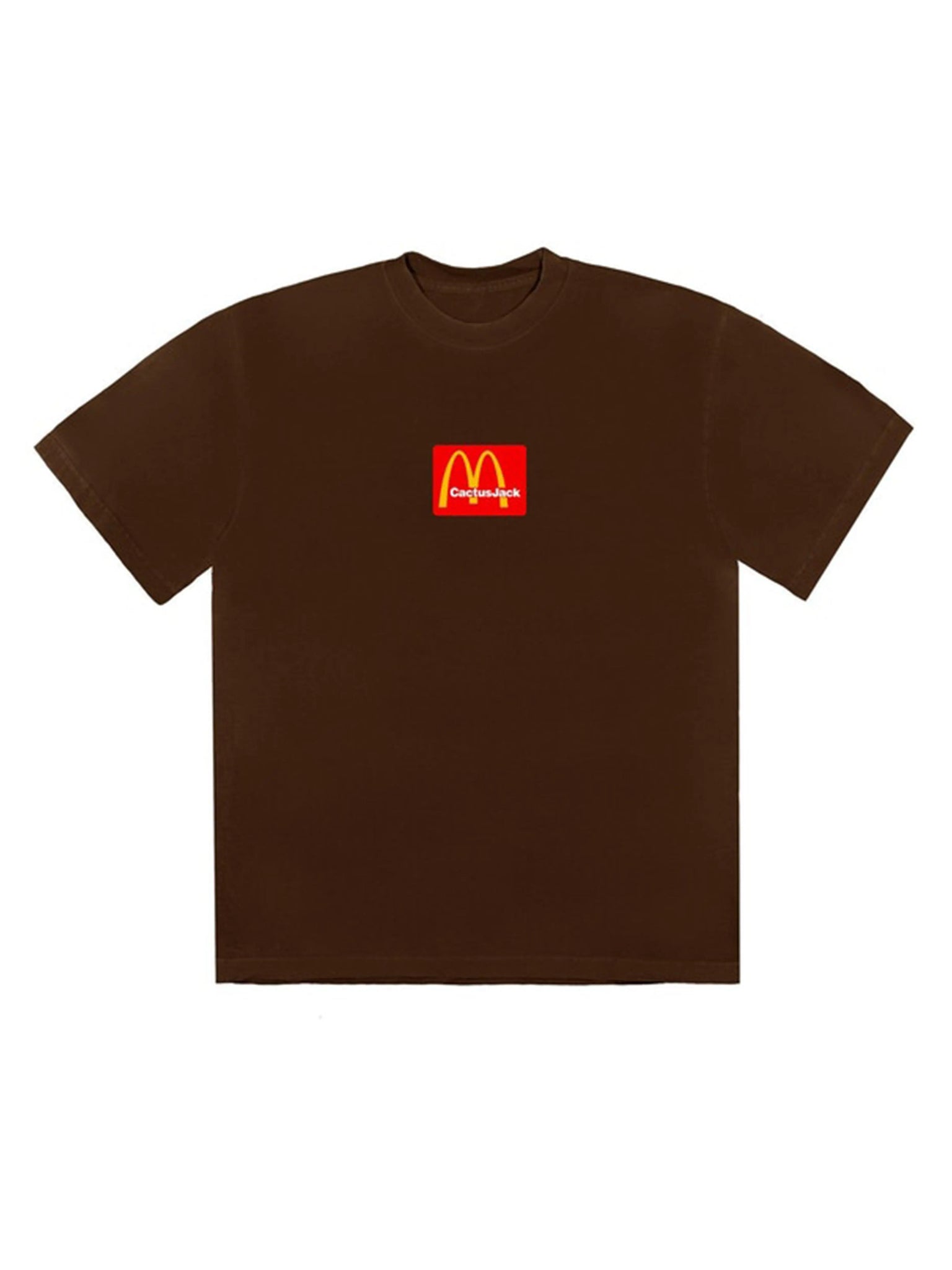 Travis Scott x McDonald's Sesame III T-Shirt Brown Travis Scott