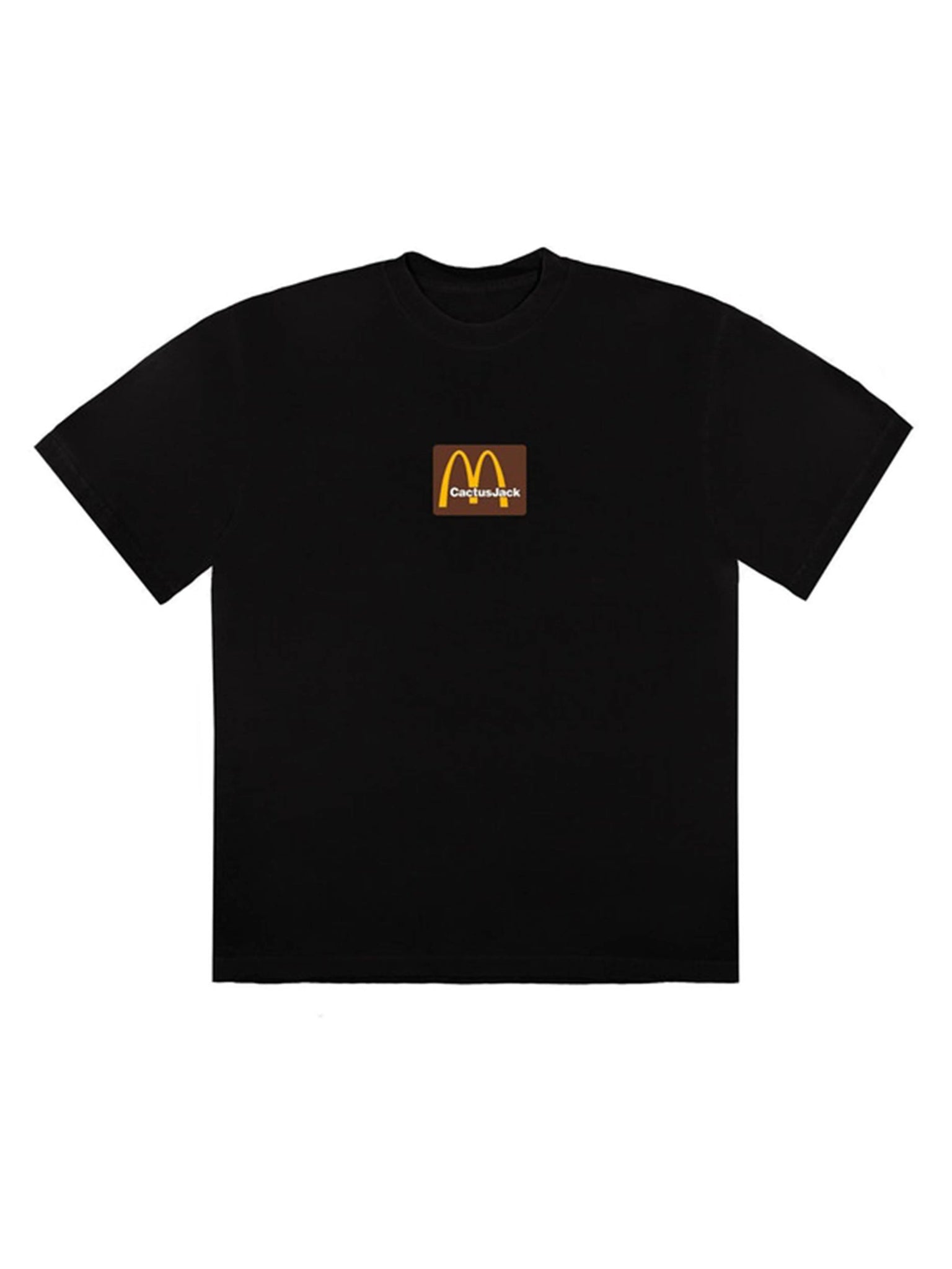 Travis Scott x McDonald's Sesame Inv T-Shirt Black/Brown Travis Scott