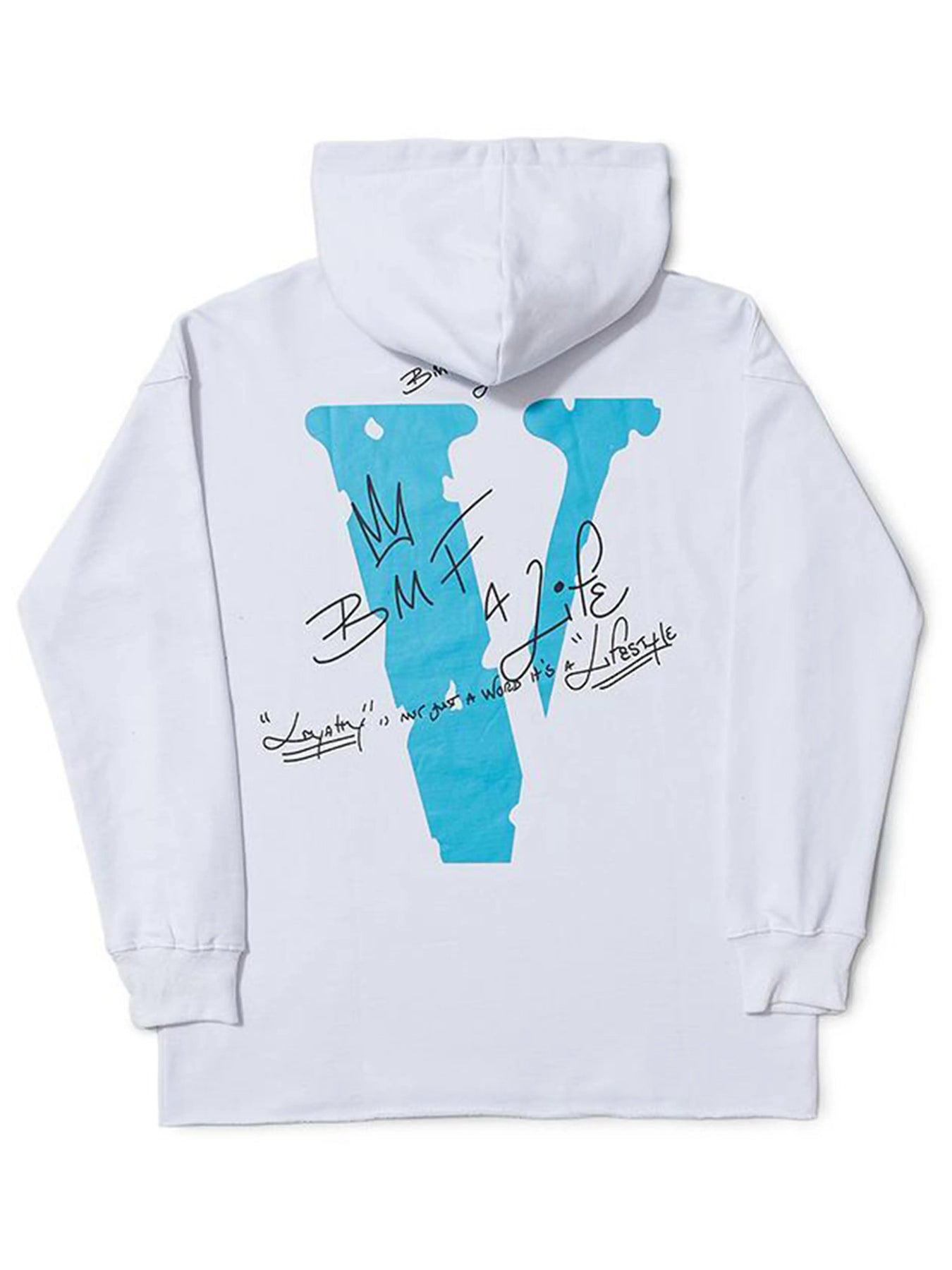 Buy Vlone Big Meech BMF Hoodie White Online in Auckland New
