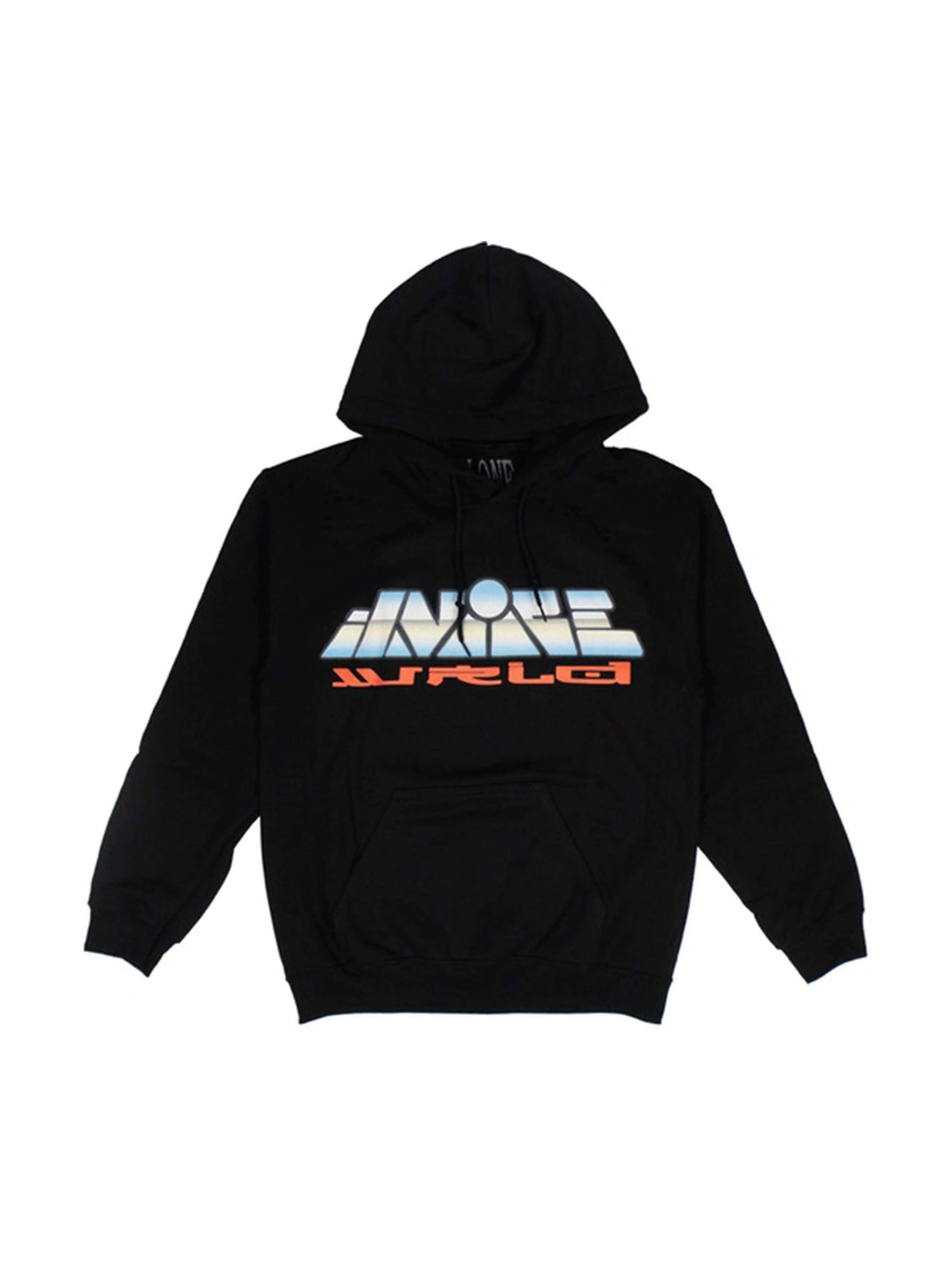 Vlone x Juice Wrld Globe Graphic Hoodie Black/Multicolour Prior
