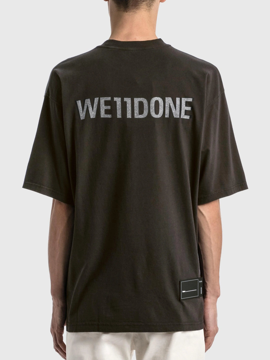 We11done Oversized Movie Collage Tee Black Prior