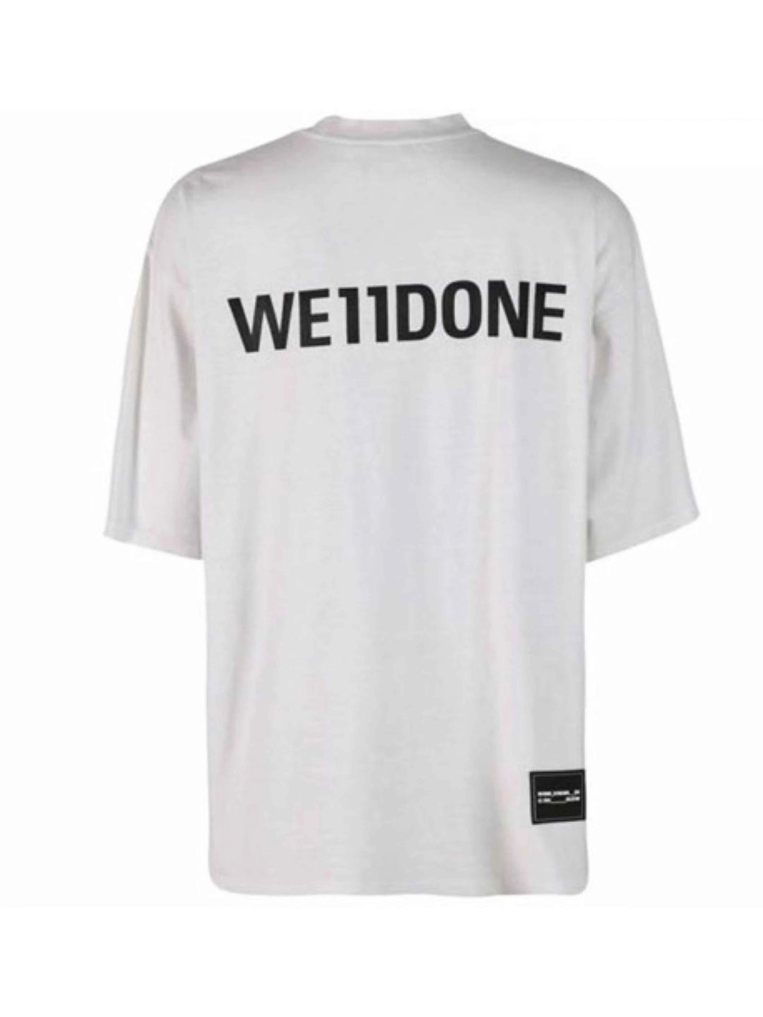 We11done Oversized Movie Collage Tee Off-White Prior